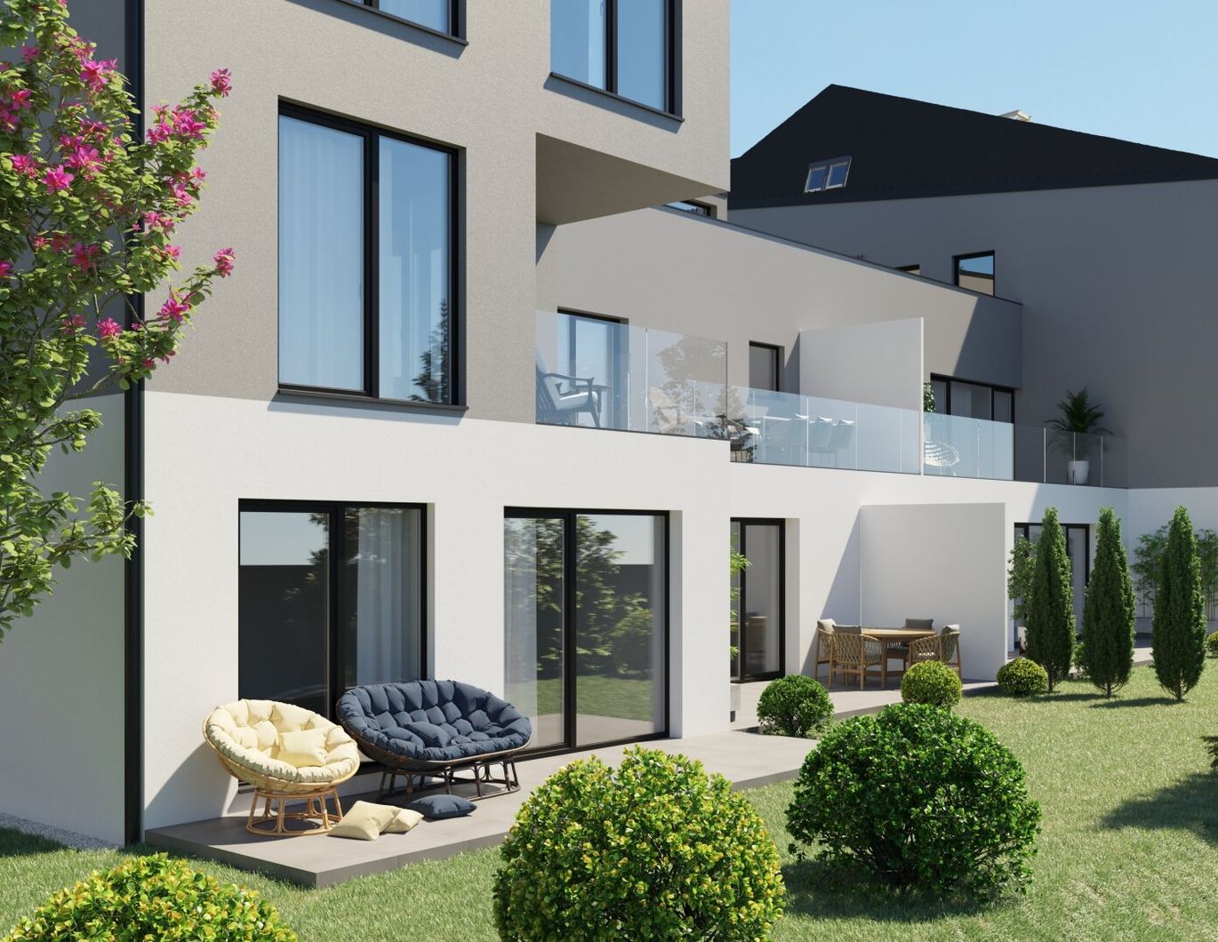 Moderne 3-Zimmer-Wohnung mit großer Loggia in Steyr-Christkindl - PROVISIONSFREI