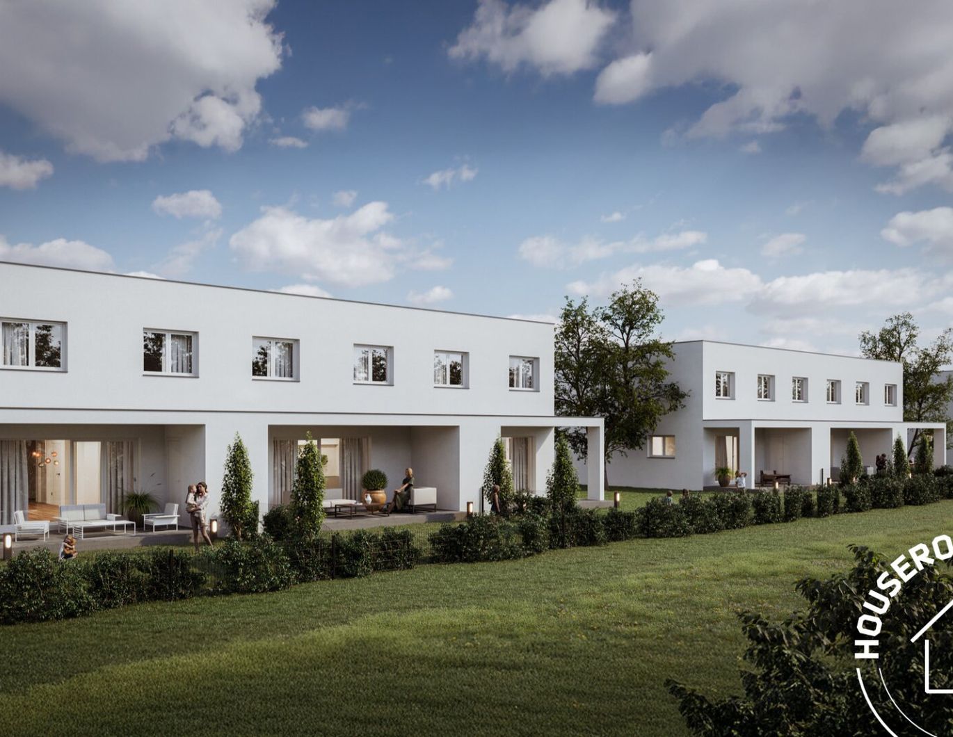 Modernes Wohnen - Neubau-Reihenhäuser in Saxen