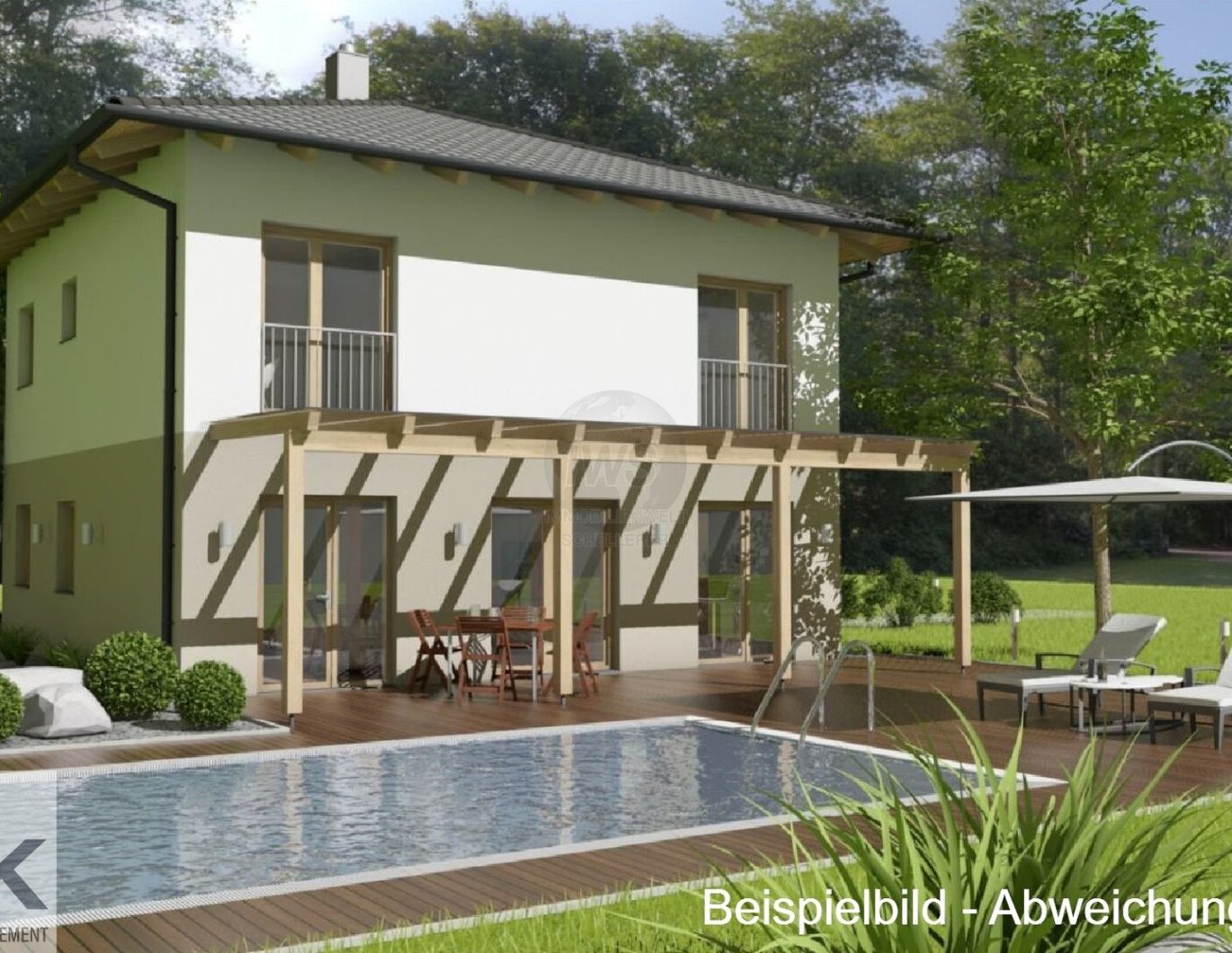 Traumhaus in Ziegel-Massivbauweise mit hochwertiger Ausstattung und inklusive Baugrundstück in Zentrumsnähe