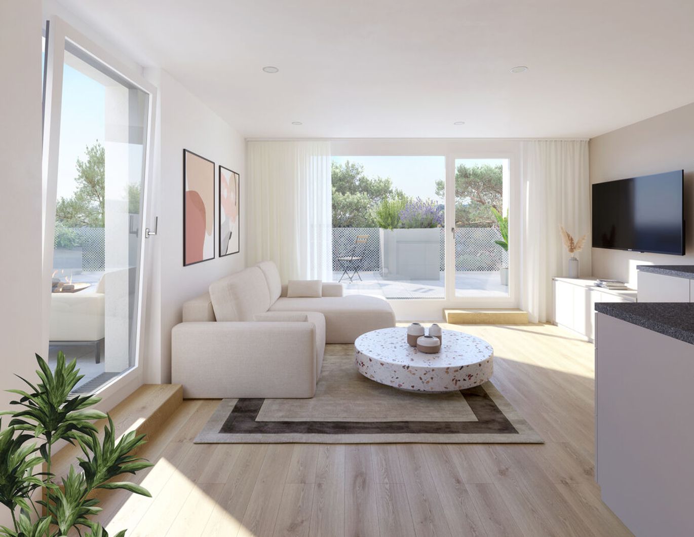 EDMUND - Wohnen in Strebersdorf! helle und großzügige 4 Zi DG Wohnung mit großer Terrasse_Top 26