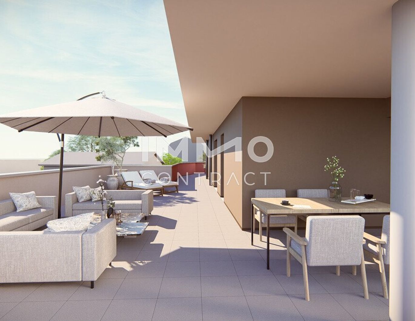 3Zi Penthouse mit Traumblick in den STADTTERRASSEN PEUERBACH - provisionsfrei! ** JETZT FRÜHKÄUFER-RABATT!**