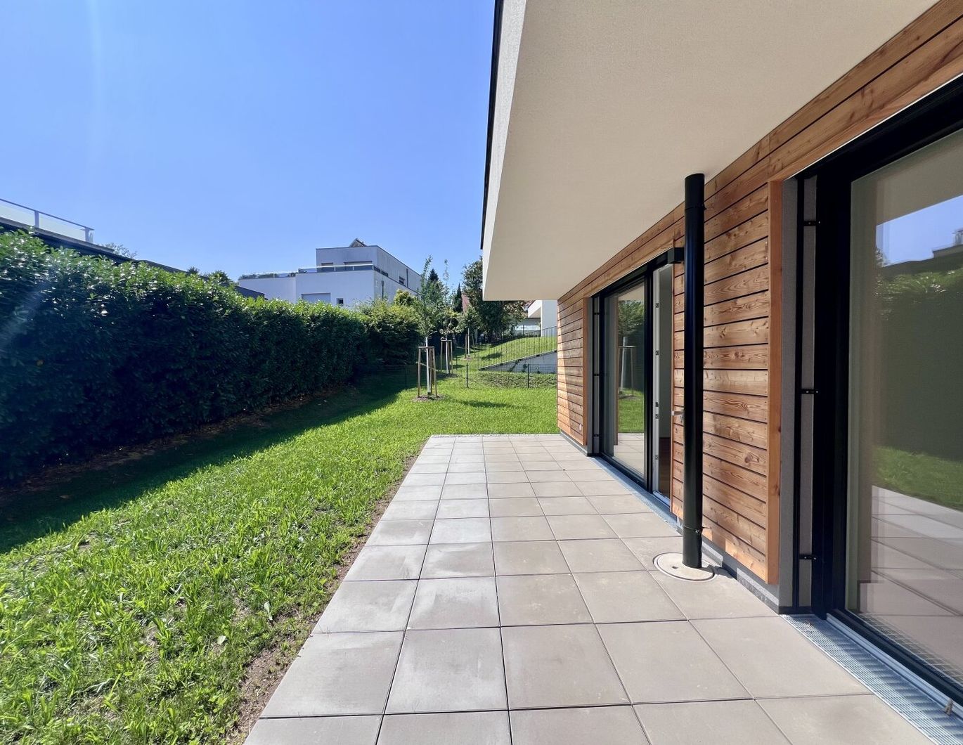 Energieeffizientes Neubauprojekt 3-Zimmer Gartenwohnung