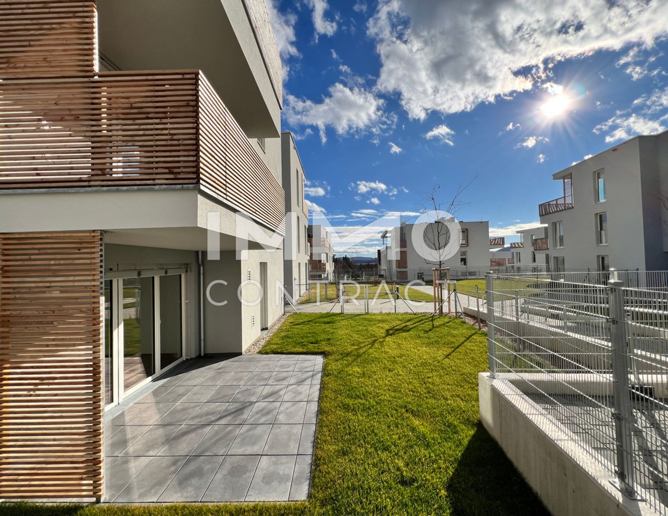 KREMSER WOHNDOMIZIL 2Zi- 63qm- Gartenwohnung, 2 Terrassen, Lift, Tiefgarage, in beliebter Grünruhelage