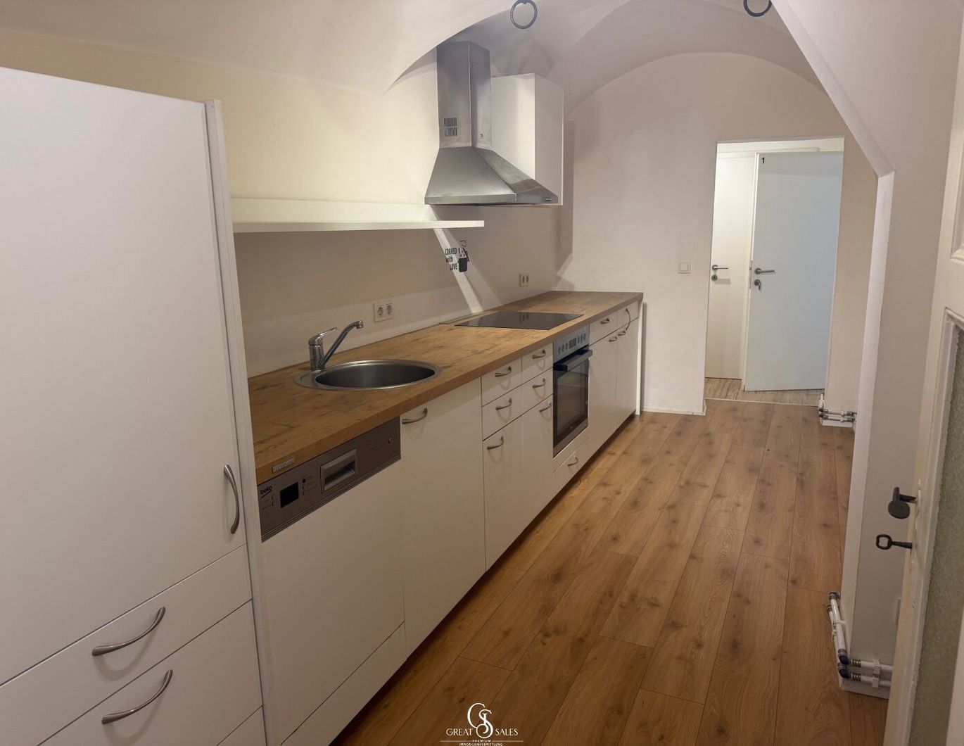 Kompakte 3-Zimmer-Stadtwohnung mit moderner Marken-Küche!