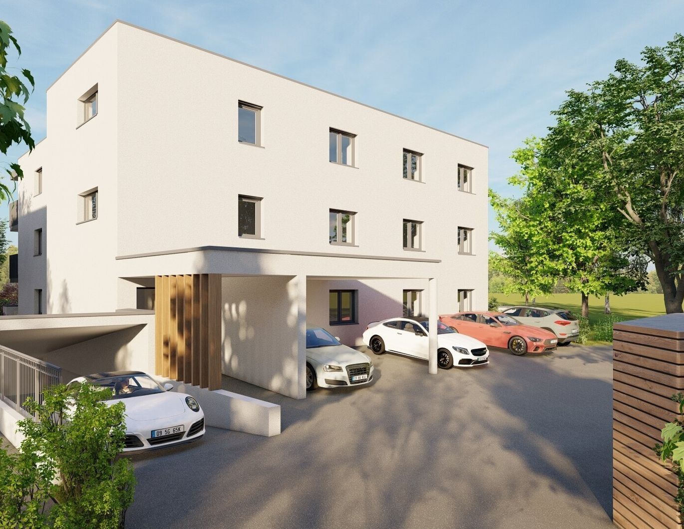 Moderne 3-Zimmer-Wohnung mit Terrasse und Stadtblick in Nettingsdorf - PROVISIONSFREI