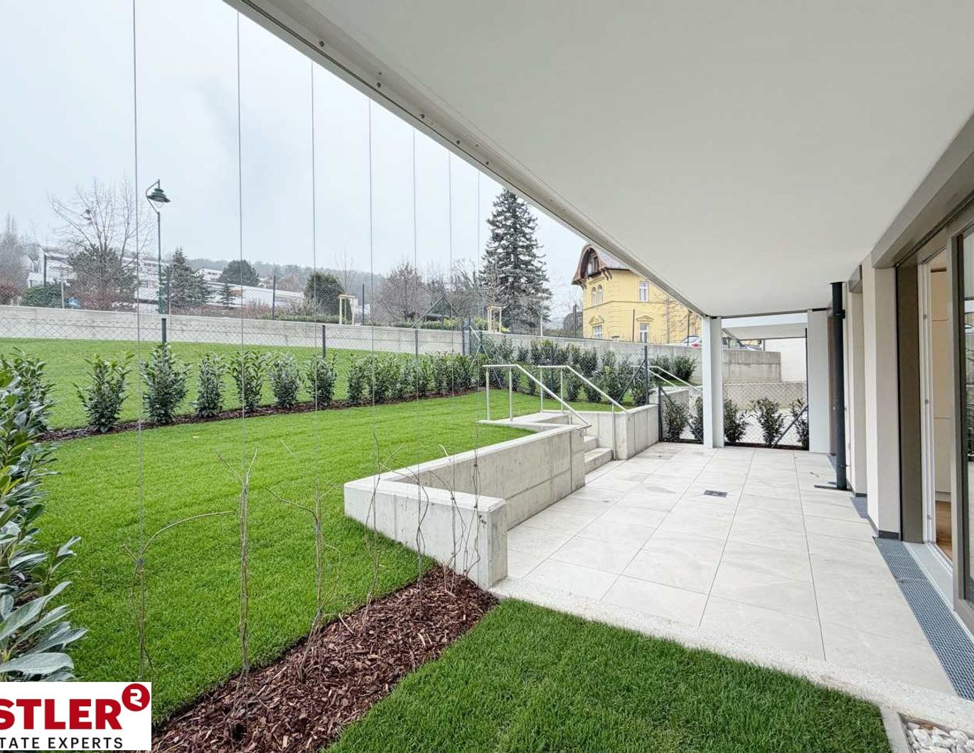 Gartenwohnung mit 4 Zimmer in Zentrumslage