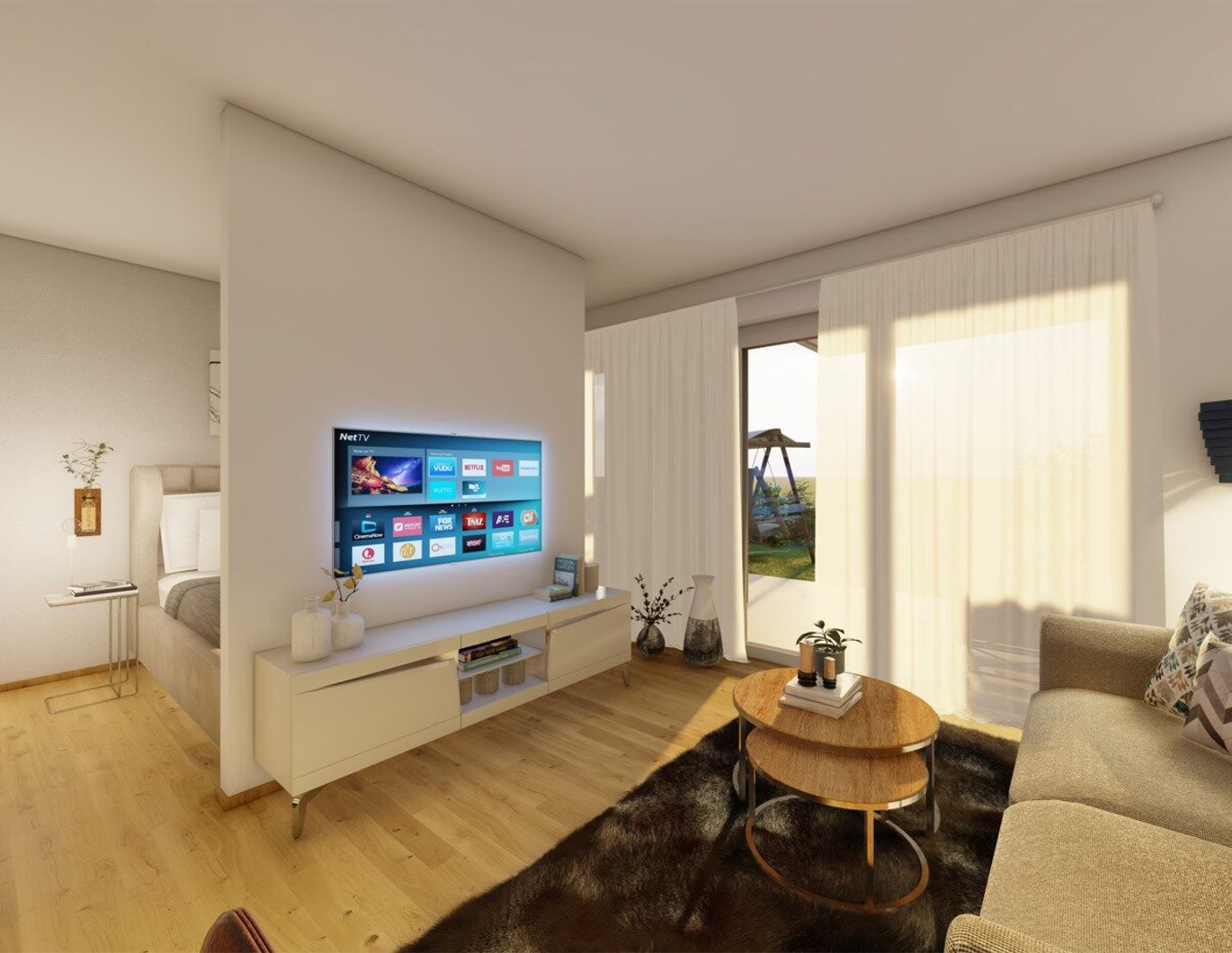 Garconniére mit Garten!