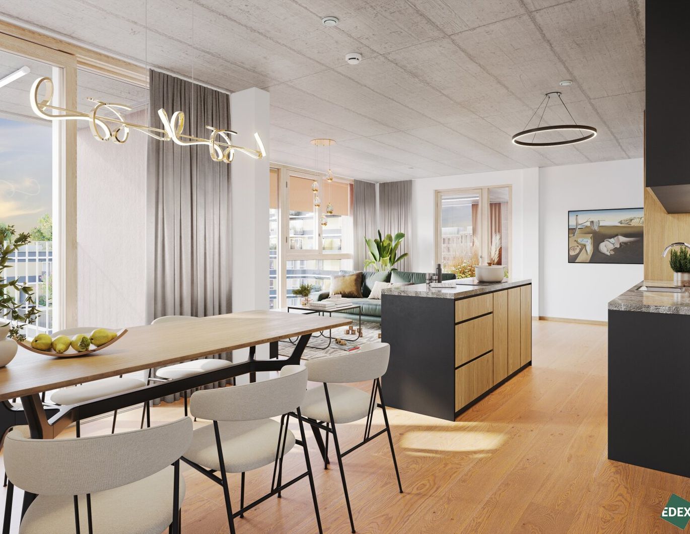 VILLAGE IM DRITTEN | ATTRAKTIVE 2-ZIMMER ANLEGERWOHNUNG MIT BALKON