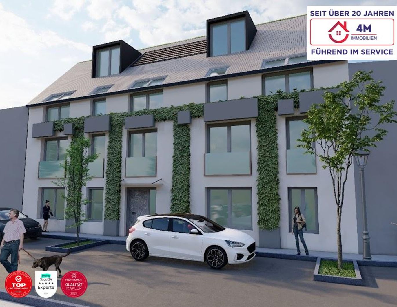 2-Zimmer-Gartenwohnung in naturnaher Umgebung - Neubau!