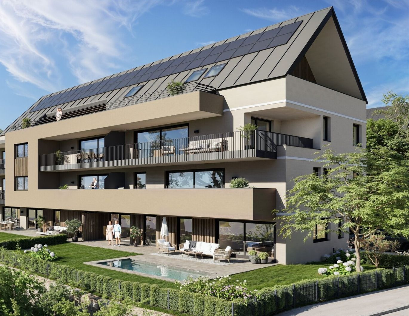 Neubau: 4-Zimmerwohnung mit Terrasse in Parsch - Top 8