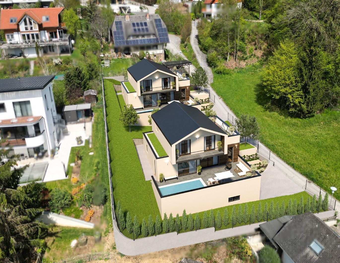 Gedersberg: Luxuriöses Anwesen mit Ausblick!