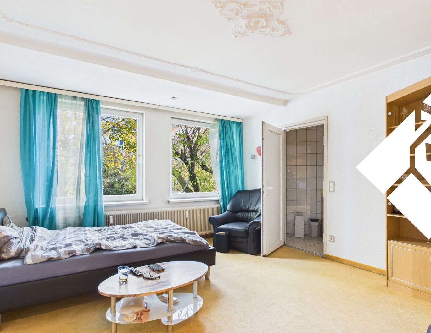 Ihre Chance: 1,5-Zimmer-Wohnung mit Entwicklungsmöglichkeiten zu kaufen!