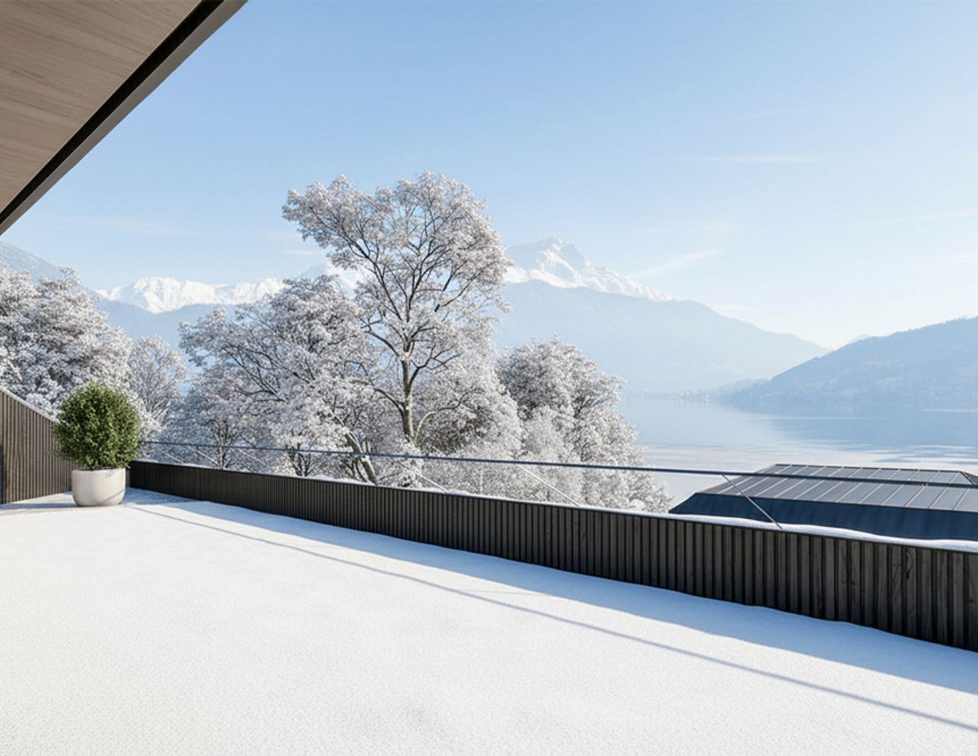Bühne frei für See, Sonne und Berge! Terrassenwohnung in Steinbach am Attersee mit privatem Seezugang