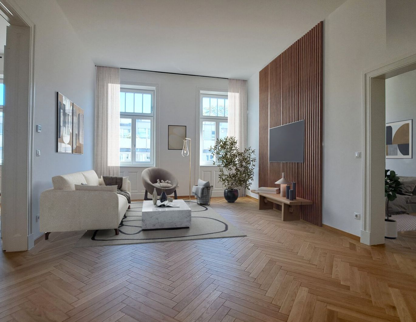 Classic Elegance in a Prestigious Period Apartment