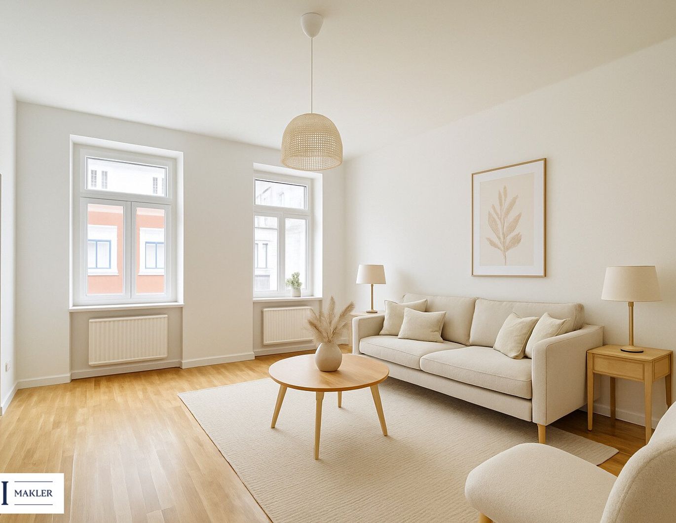 Helle 3-Zimmer-Wohnung in wunderschönem Altbau mit optimaler Aufteilung