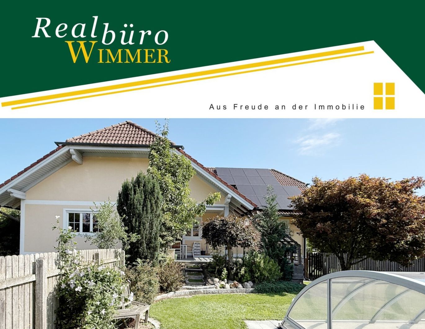 Perfekter Familiensitz! - Bungalow in Ruhelage mit großem Garten, Pool & Schwimmteich