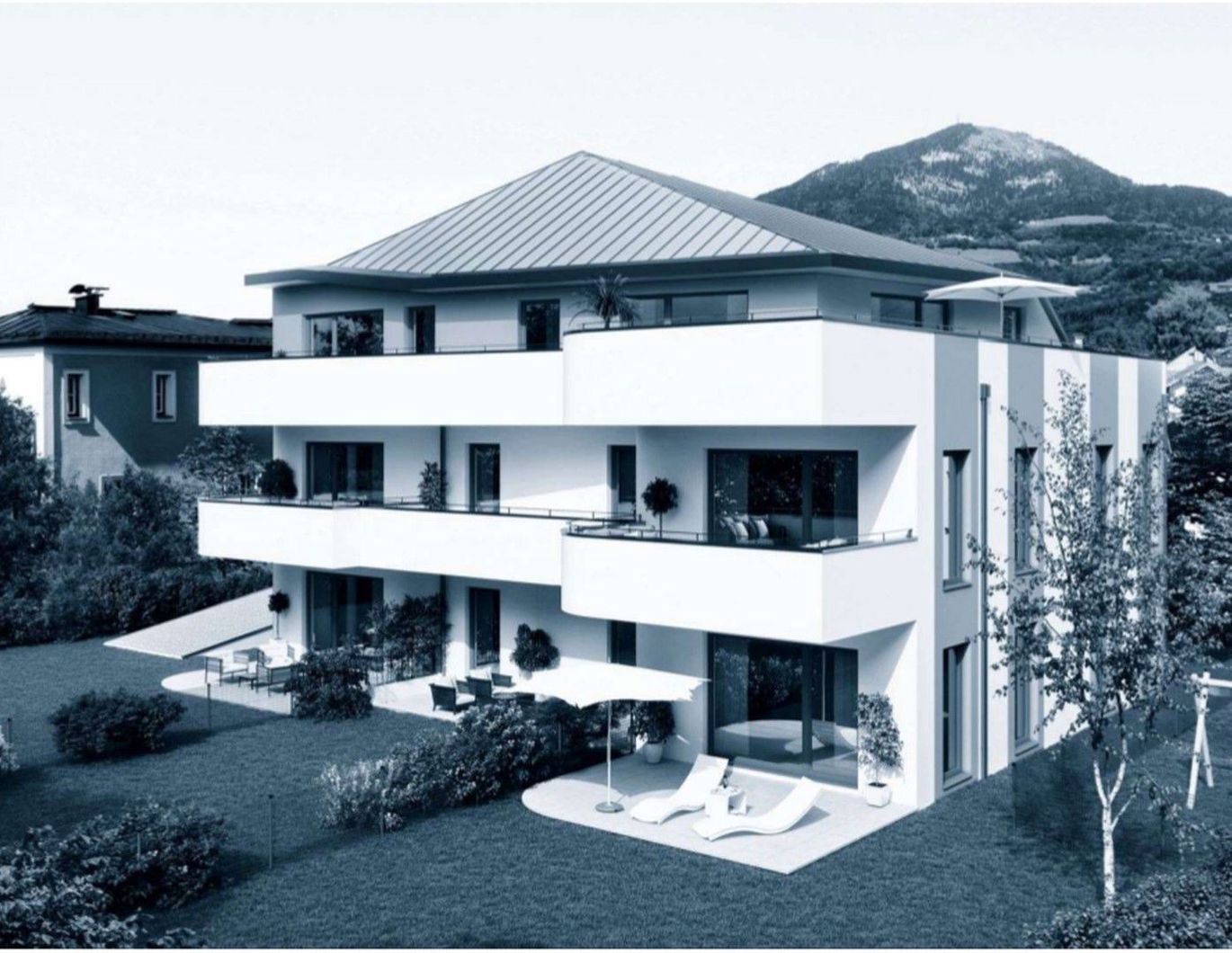 Exklusive 3-Zimmer-Neubauwohnung mit Terrasse & Festungsblick - Salzburg Josefiau