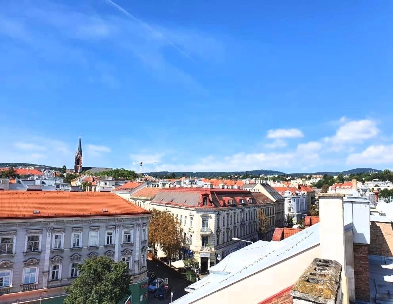 Das traumhafte Terrassenpenthouse in einer sehr beliebten und verkehrsgünstigen Lage in Gersthof, beim Türkenschanzpark
