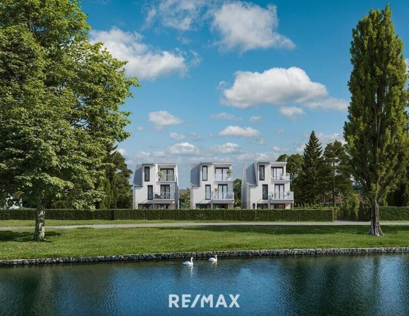 Erstbezug! Luxuriöses Einfamilienhaus auf Eigengrund - direkt an der Alten Donau!