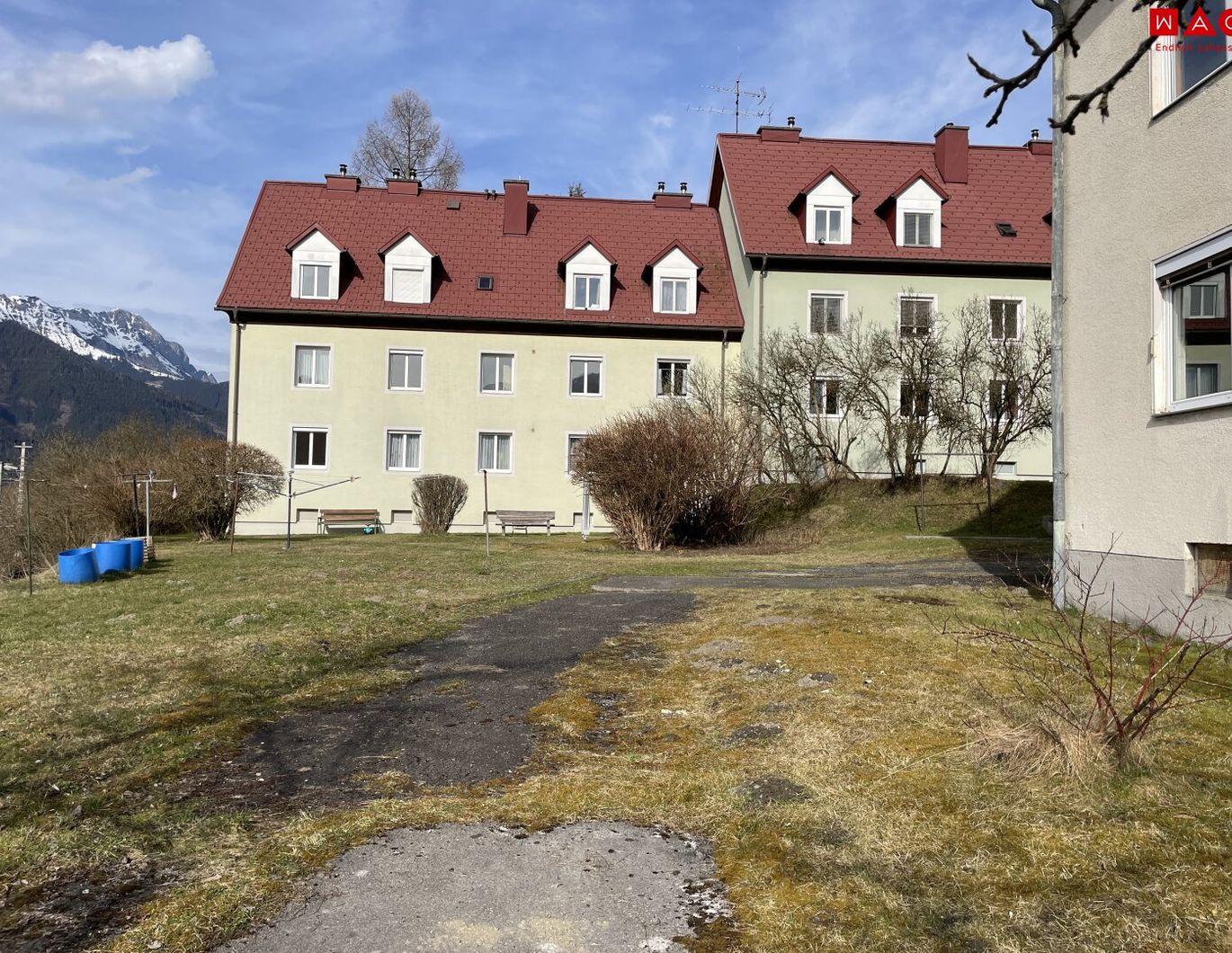 2-Zimmer Erdgeschoßwohnung in ländlicher Umgebung