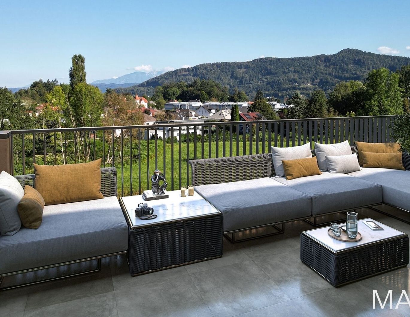 Wohnanlage Auszeit - 3 Zimmer Penthouse - Ein Projekt von MADILE