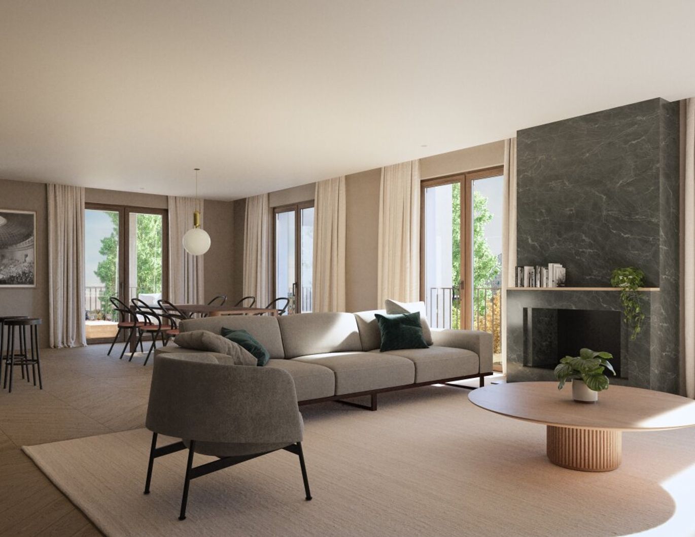 BAUSTART ERFOLGT - Direkt an der Salzach: Exklusive Erstbezugs-Wohnung mit ansprechender Terrasse in der Josefiau!