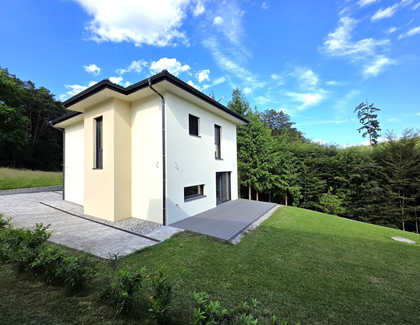 NEU! Modernes Einfamilienhaus mit Grünblick!