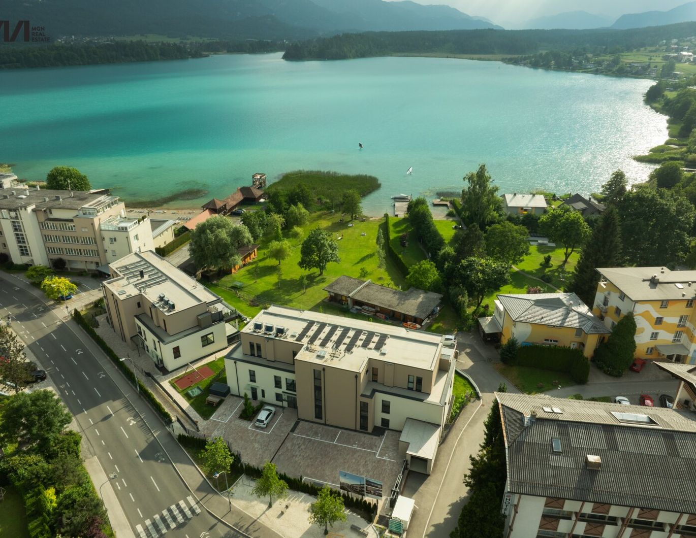 Exklusives Gartenwohnung mit himmlischem See- und Bergpanorama