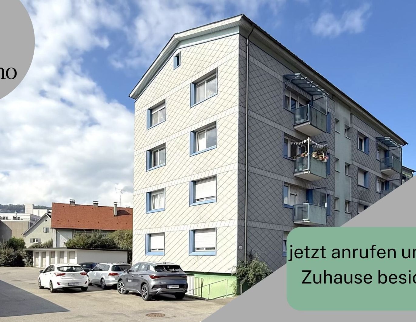 Feldkirch-Tisis: charmante 3,5-Zimmer-Wohnung mit ca. 74,75 m² mit kleinem Balkon 2,4 m2 - nähe LKH - grenznah zu FL/CH