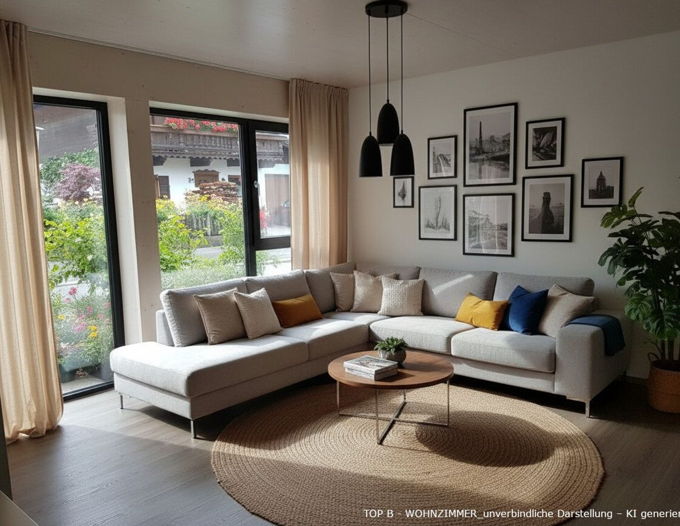 TOP B - 3-Zimmer-Wohnung - EG