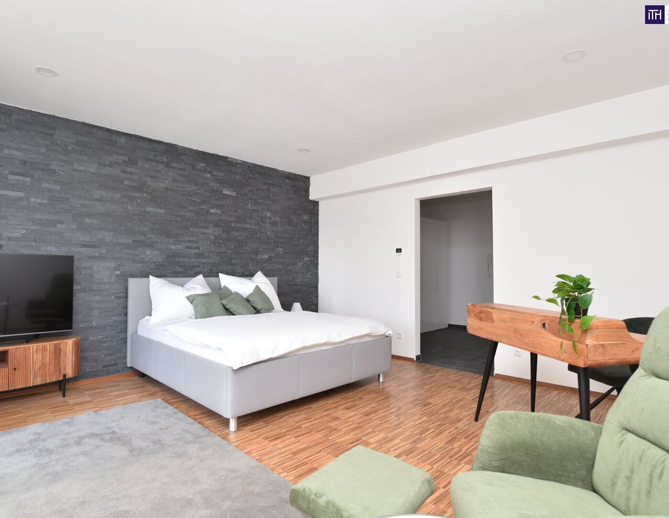 Entzückende, moderne, vollmöblierte Garconniere mit 40m² - 3D-Rundgang vorhanden!