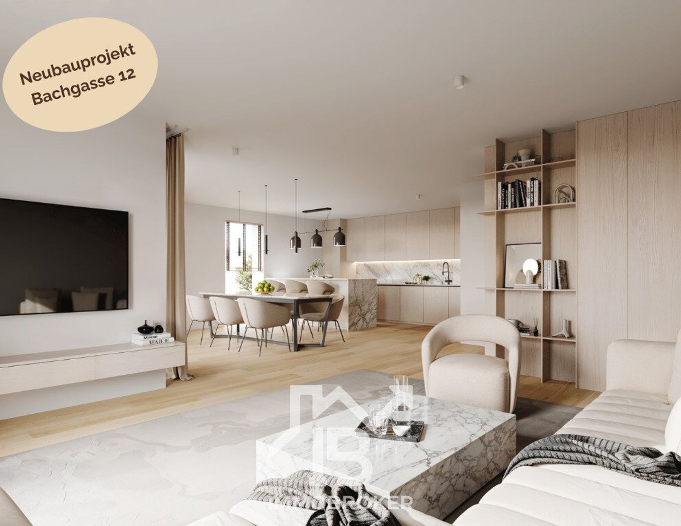 Exklusive 4-Zimmer-Gartenwohnung mit 128 m² Garten & 45 m² Terrasse