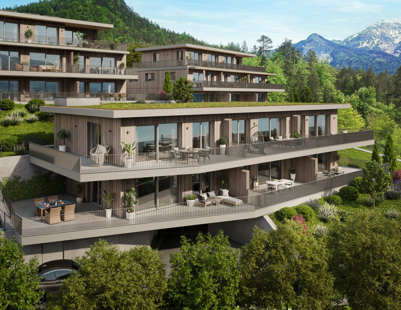 Moderne 2-Zimmer-Wohnung in Egg am Faaker See - Erstbezug mit Balkon und Tiefgarage!