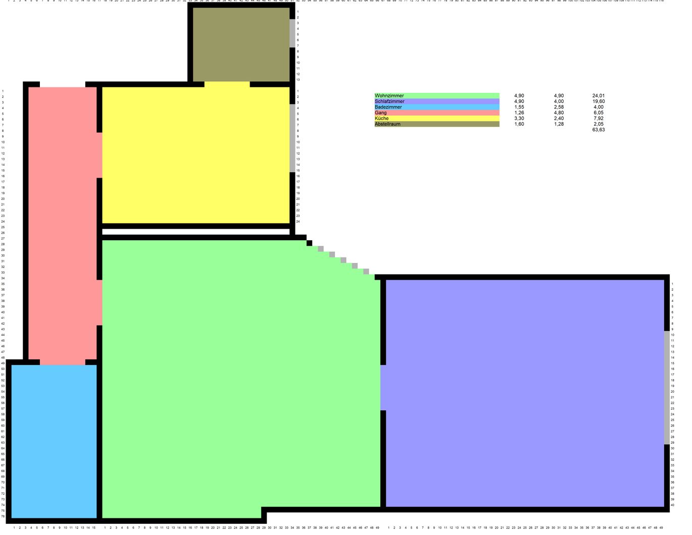 Neu renovierte Wohnung, ruhig und trotzdem Mitten in der Stadt
