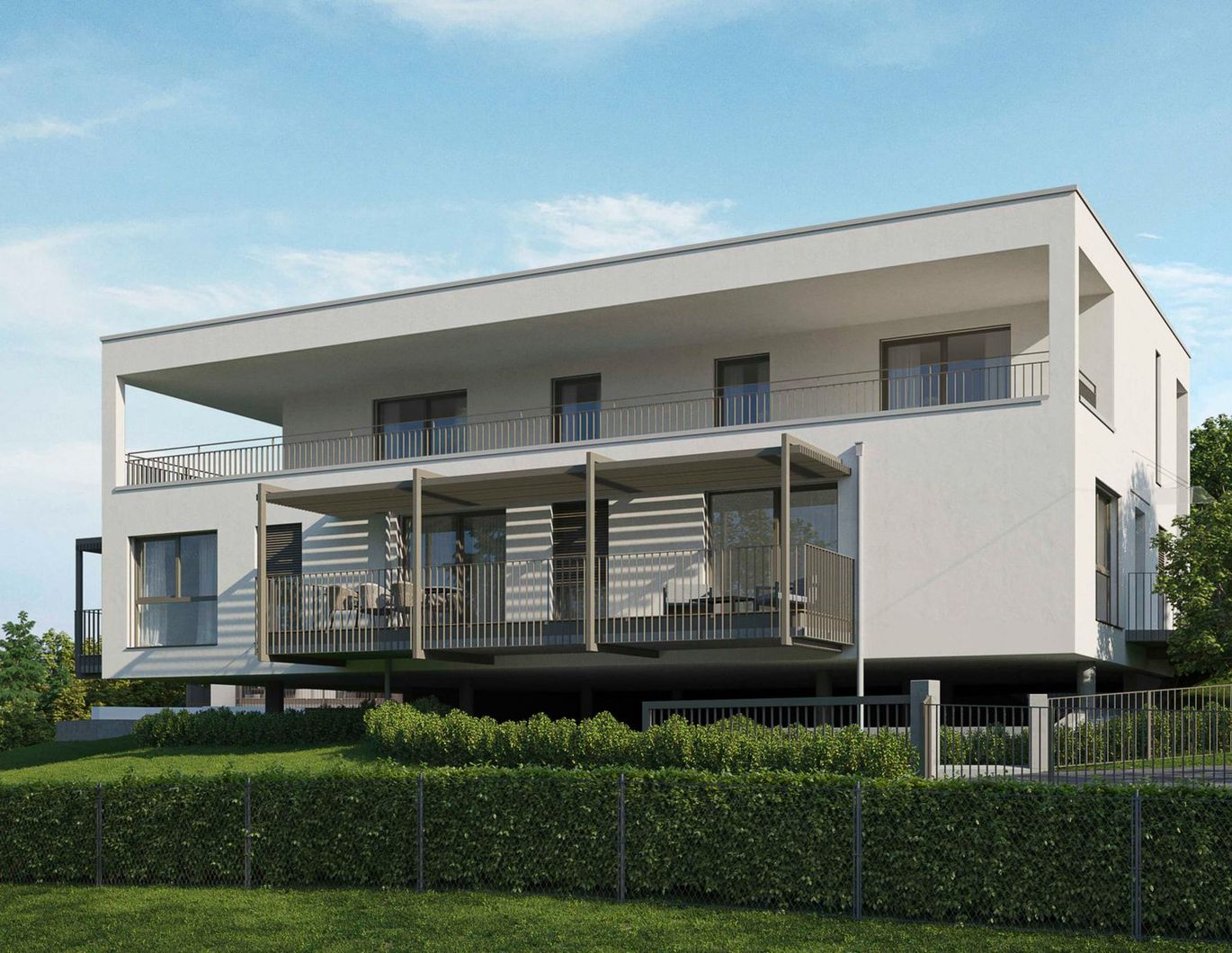 Exklusive Wohnung mit Terrasse, Projekt Rosenberg, geplante Fertigstellung 2027