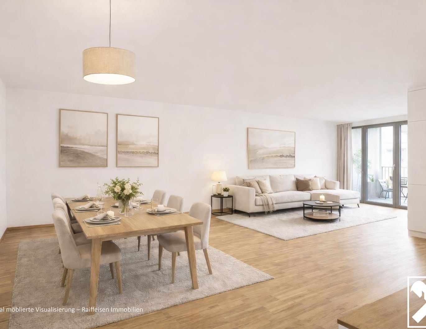 Erstbezug mit Loggia im Stadtzentrum