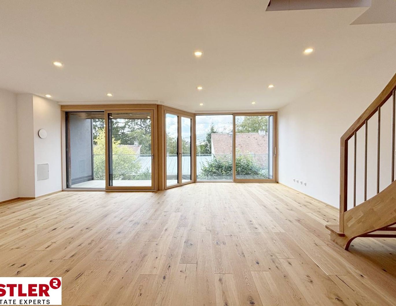 Wohnen auf 2 Ebenen mit Weitblick