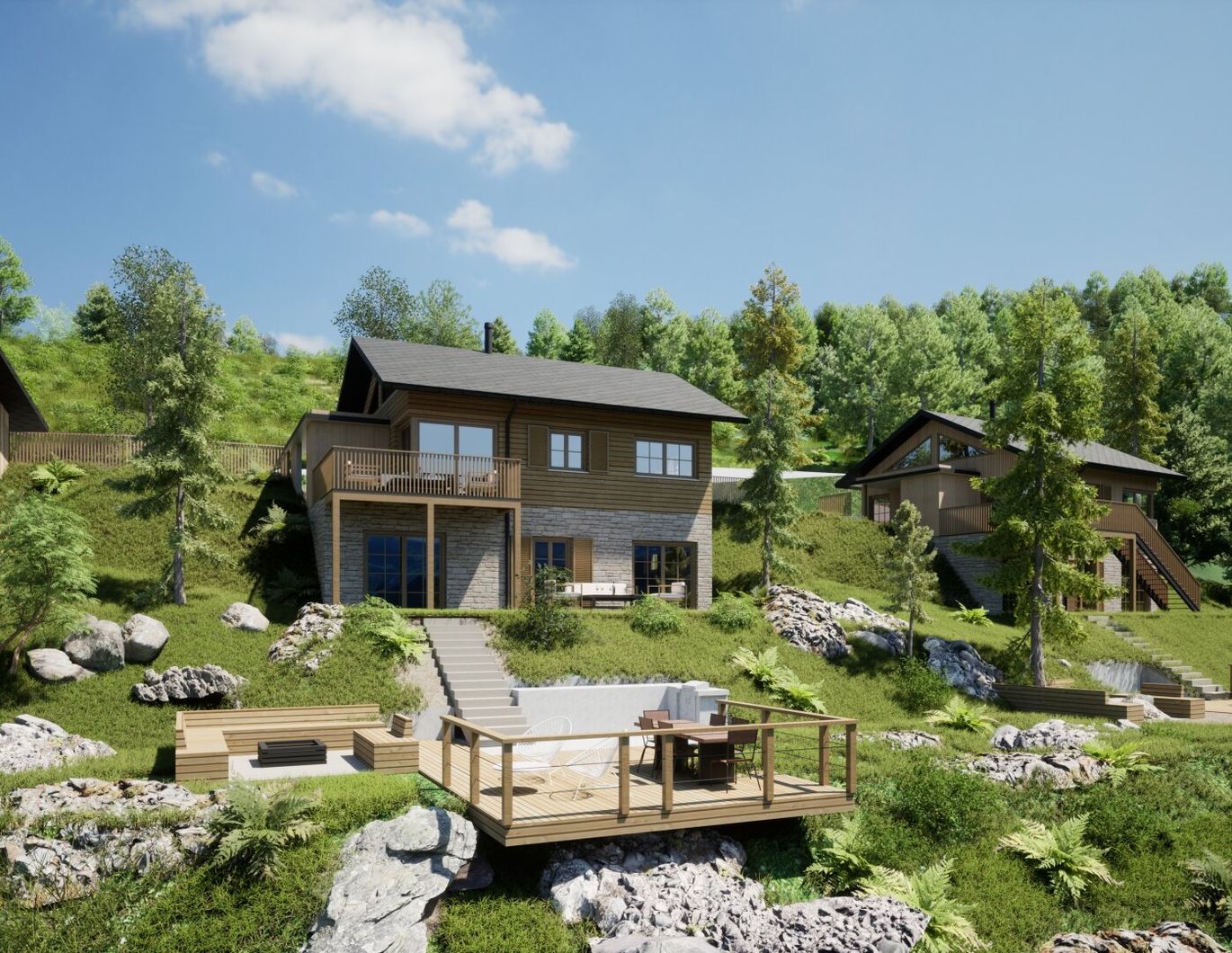 Neubauprojekt Chalets SONNALM am Stubeck