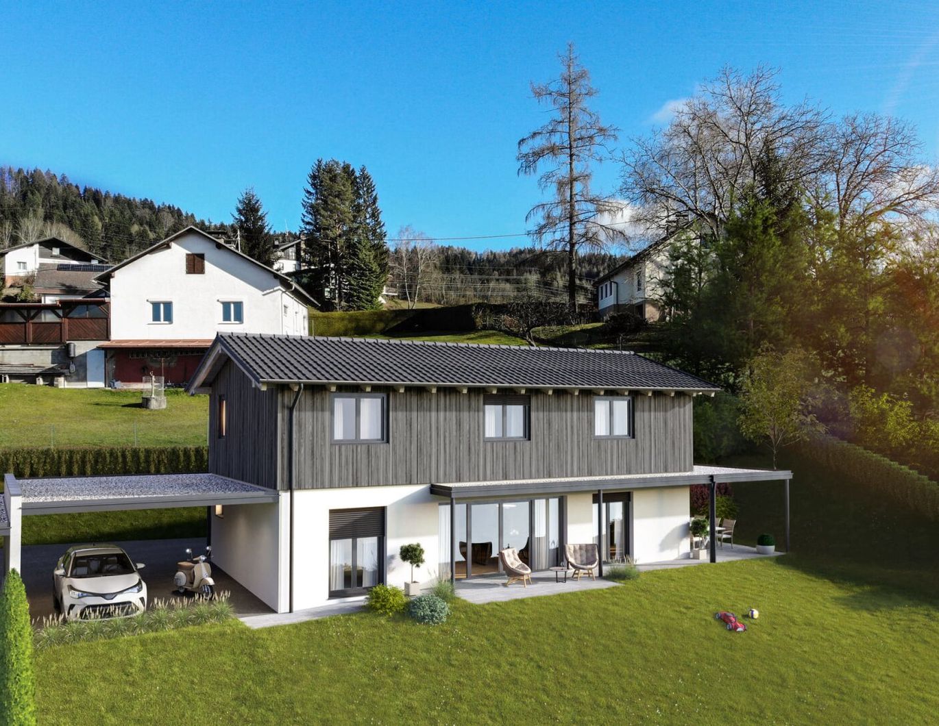 Family Living - Maria Rain - Exklusiver Wohntraum mit Fernblick