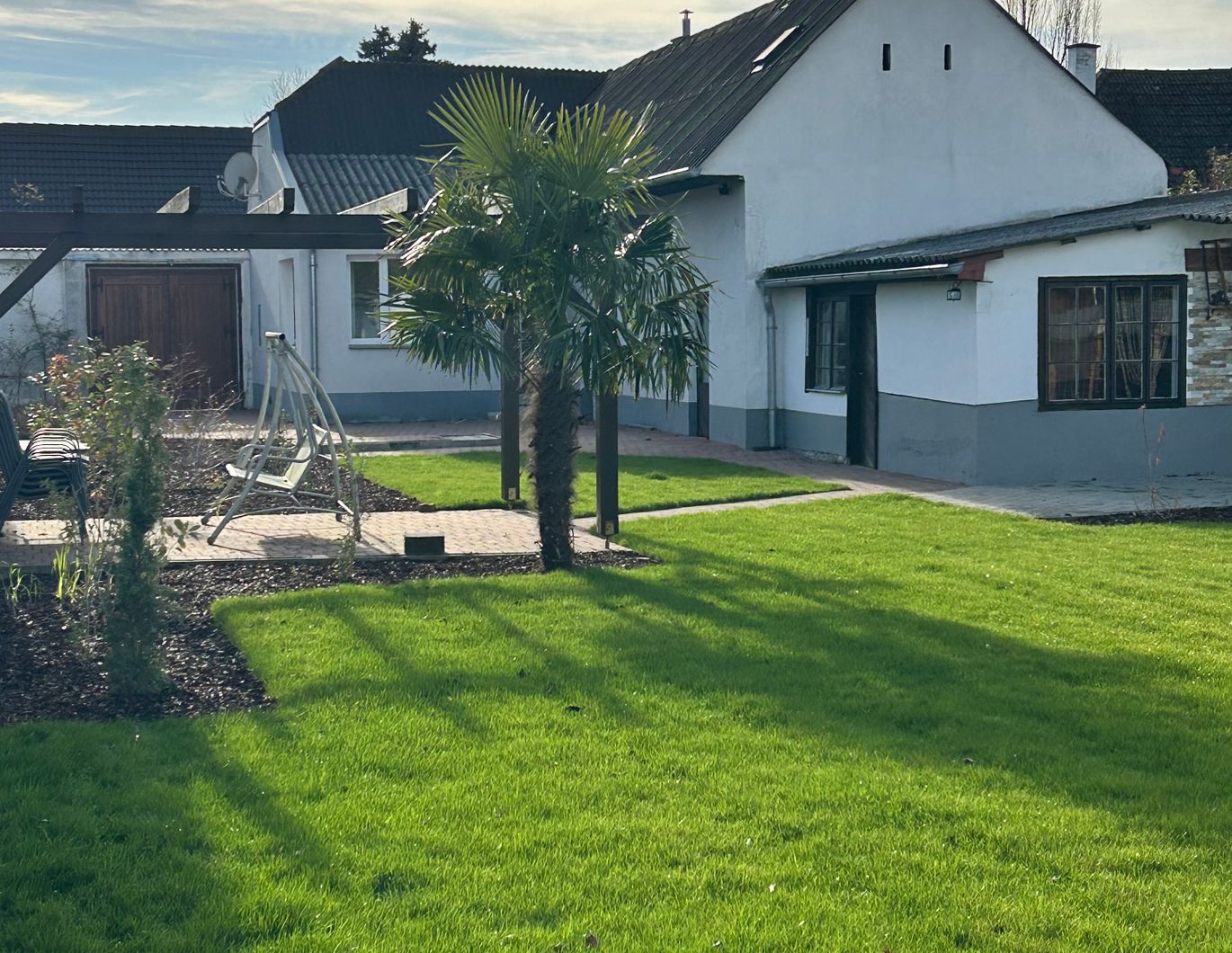 Haus mit großem Garten