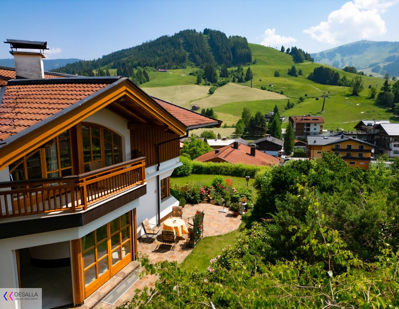 Außergewöhnliche Bergimmobilie mit majestätischem Ausblick -Tradition trifft Panorama