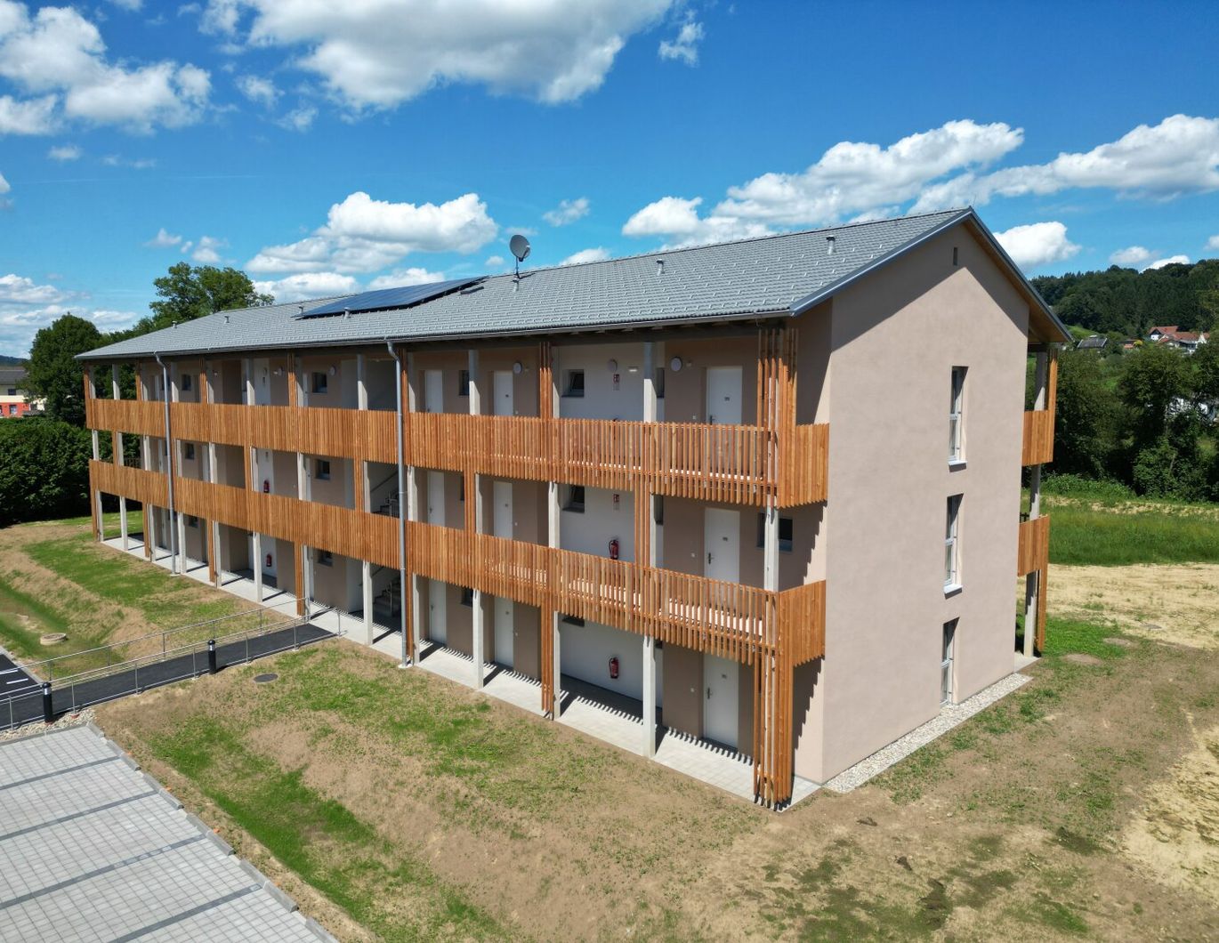 Moderne Erstbezug-Wohnung mit Terrasse in Heiligenkreuz am Waasen! Ideal für Singles!