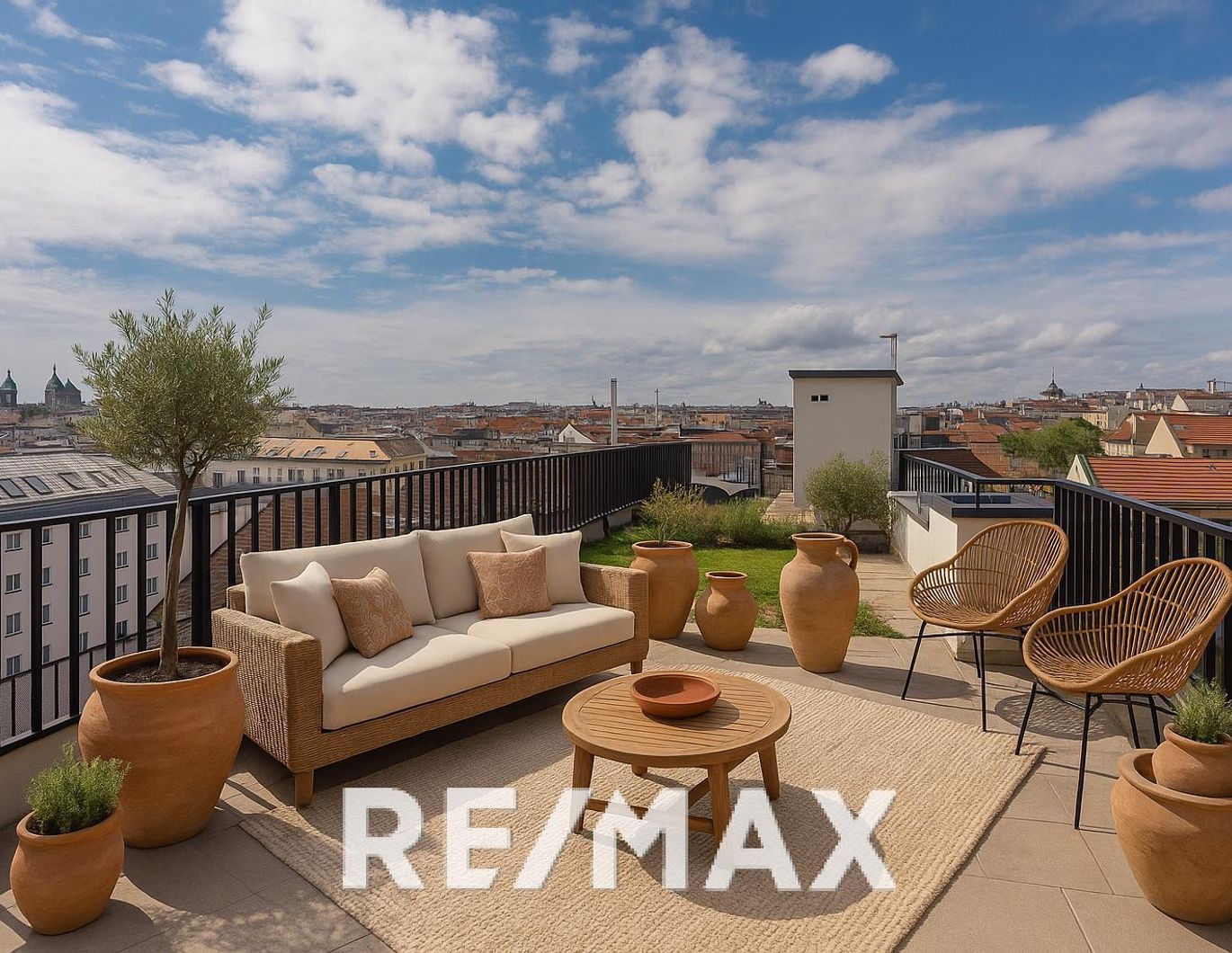 Wo Wien dir zu Füßen liegt - Einzigartige Maisonette mit Weitblick & sonnigen Freiflächen- 1100 Wien