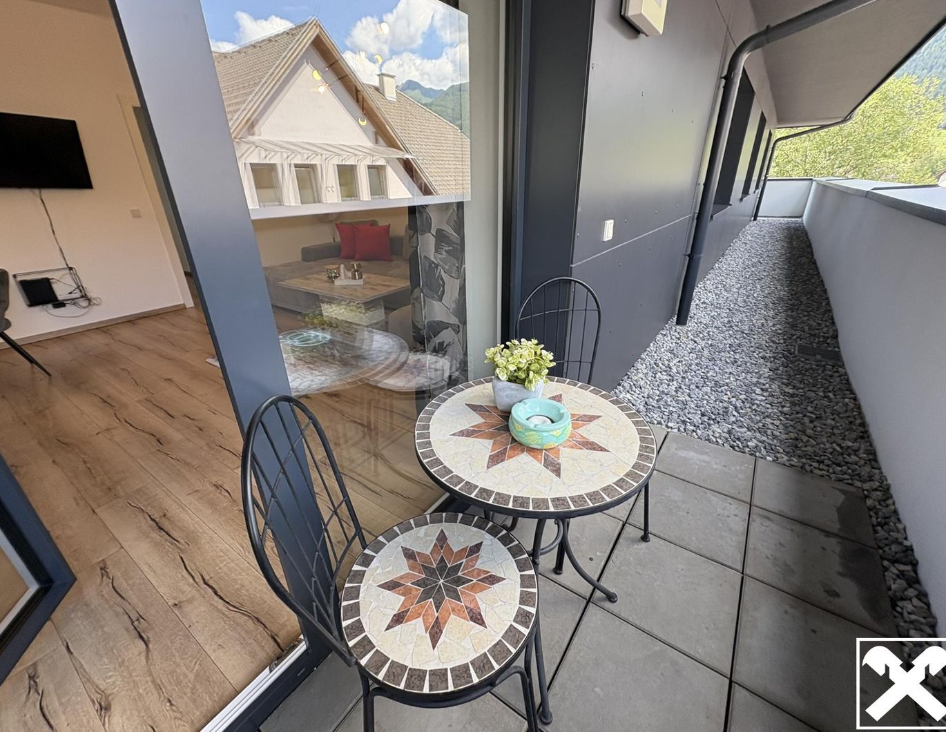 Vollständig möblierte 4-Zimmer-Wohnung