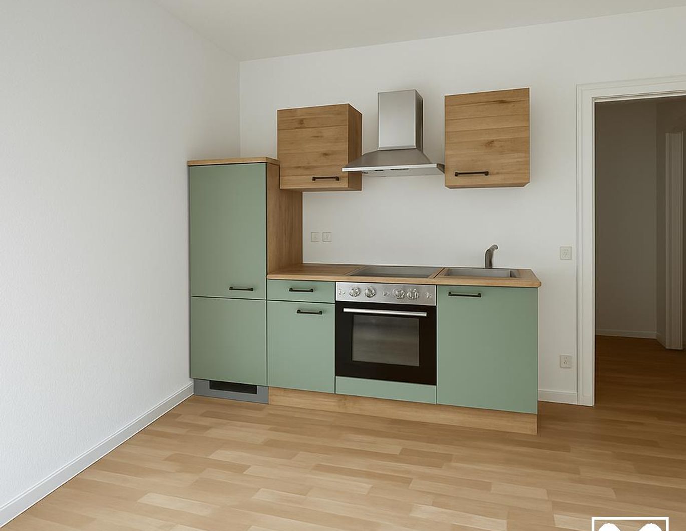 Charmante 2-Zimmer Mietwohnung mit Blick ins Grüne