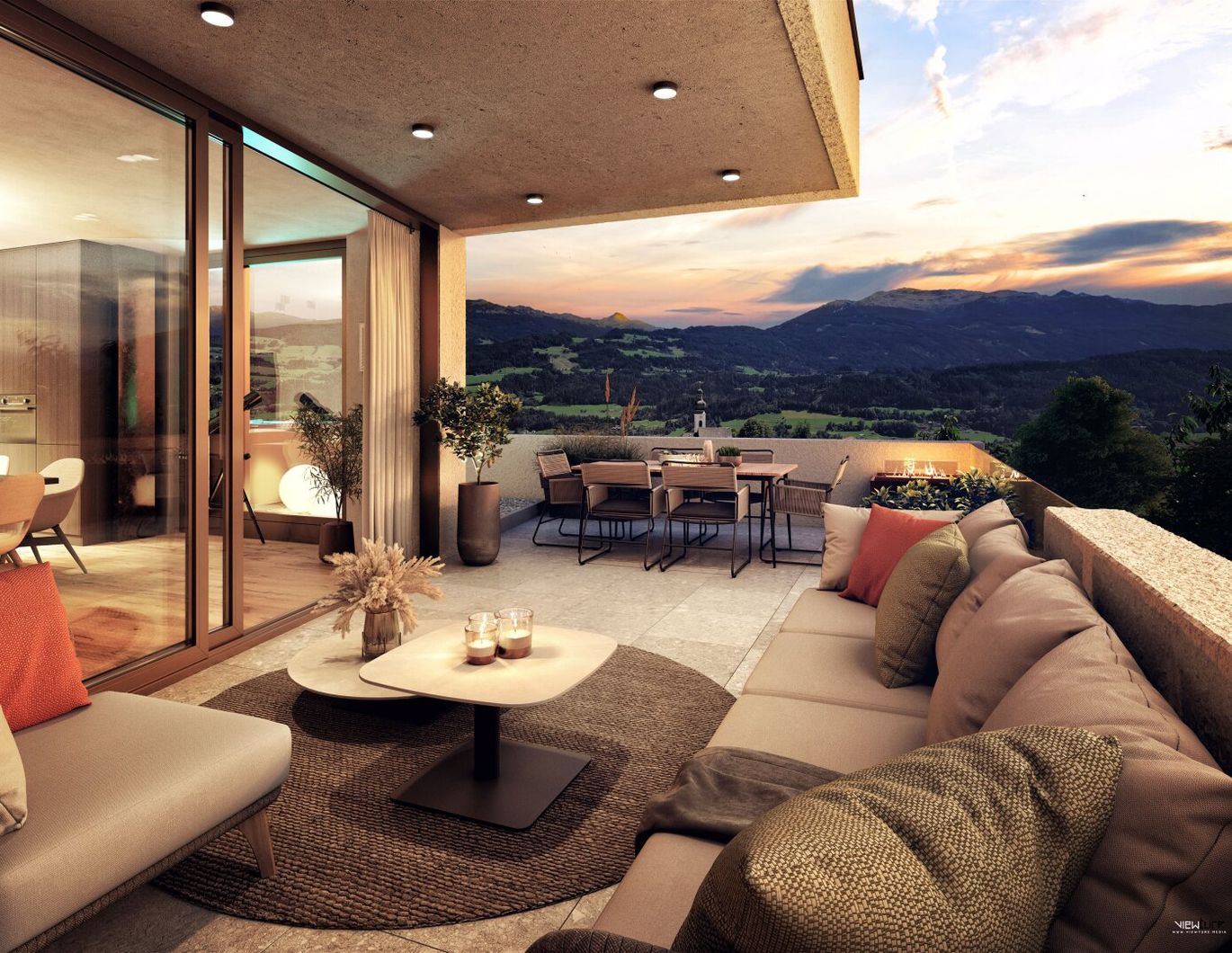 118 m² Dachgeschosswohnung, Mils bei Hall