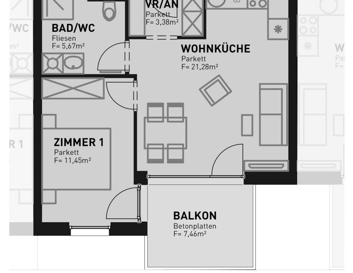 PROVISIONSFREI ++ NAHE ALTE DONAU UND DONAUZENTRUM ++ 1 BIS 3 ZIMMER MIT FREIFLÄCHEN ++ MODERNES WOHNEN AUF EIGENGRUND ++ ANLEGER und EIGENNUTZER