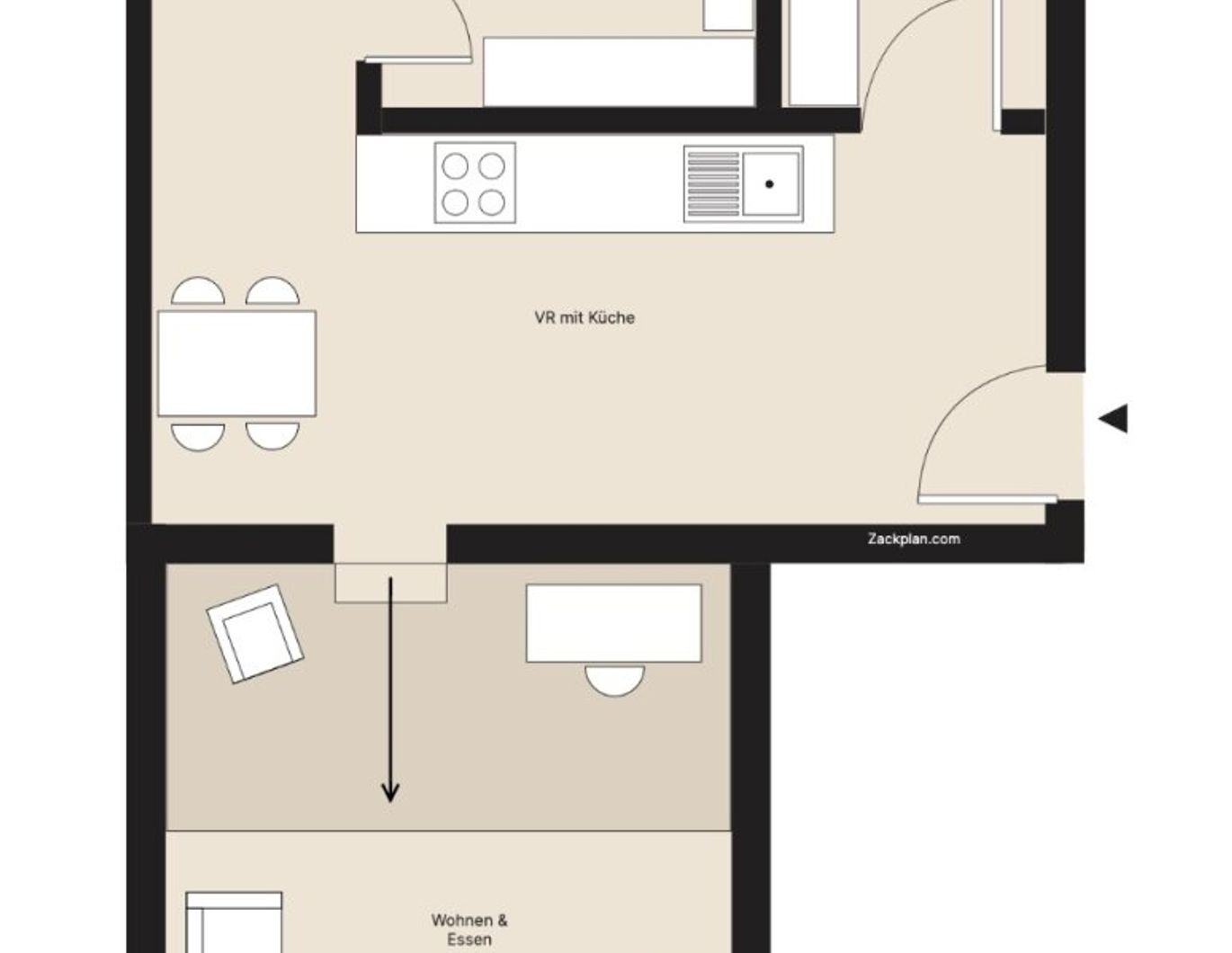 Schöne 3 Zimmer Wohnung direkt am Hauptplatz!
