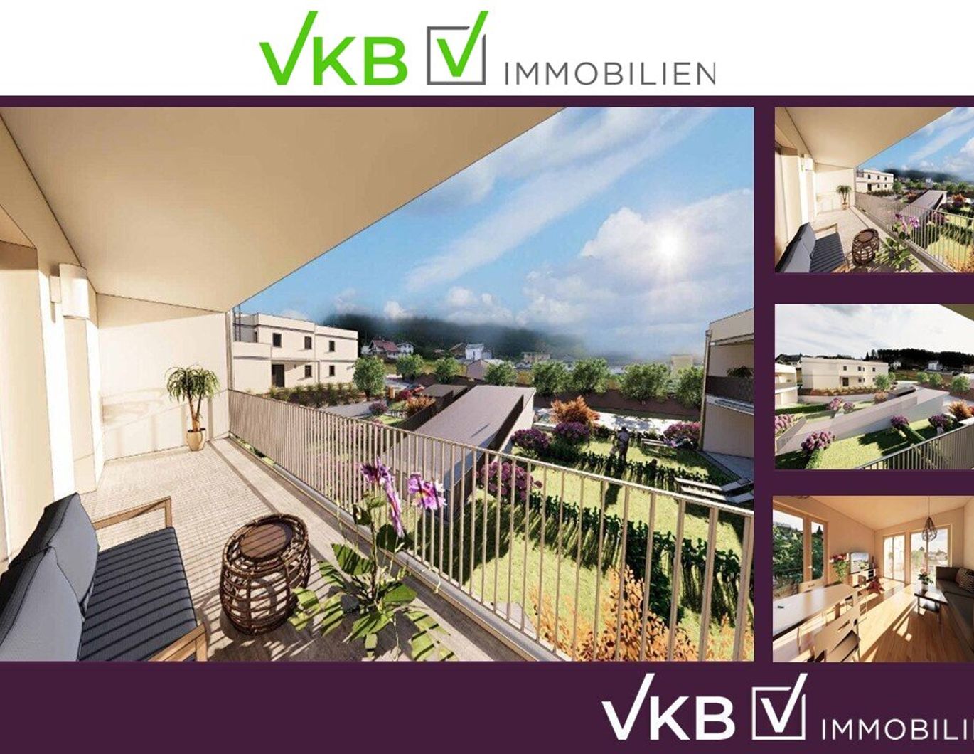 Wohnen bei der Therme Geinberg-Barrierefreie Erstbezugswohnung im 1. Obergeschoß - Provisionsfrei für den Käufer