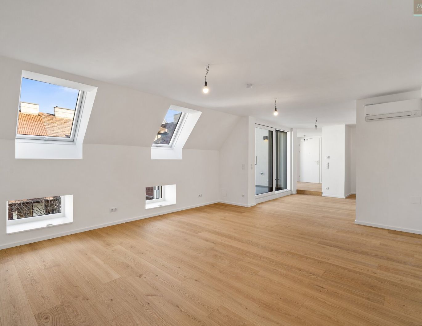 Exklusive Maisonette-Wohnung mit Dachterrasse, Balkon und Rundumblick über Wien